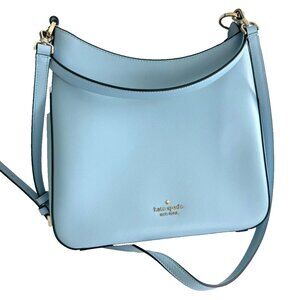 Kate Spade Perry Leather Shoulder Bag Celeste Blue New K8695 USD $379